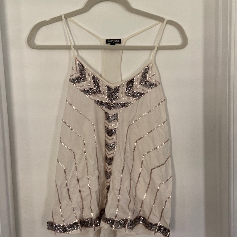 Sequin express top